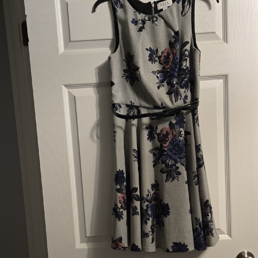 Elle Black and White Dress